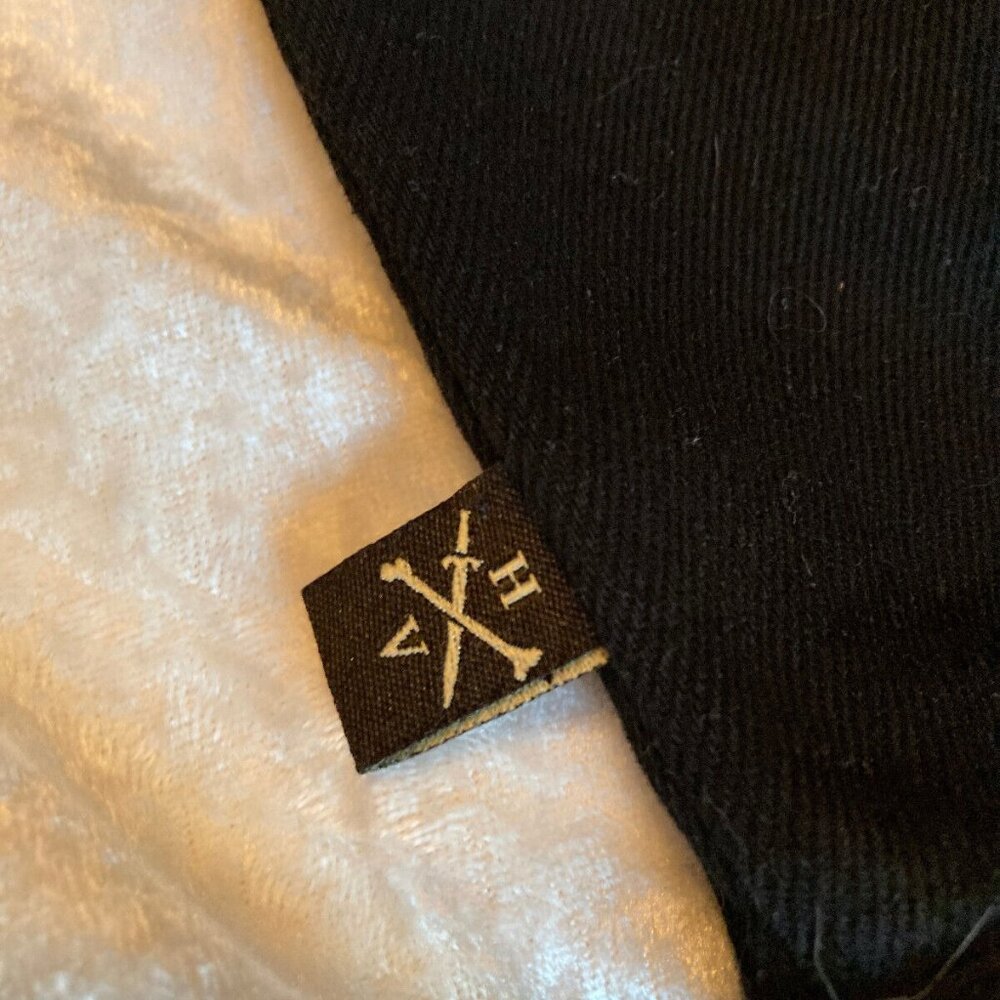 NWOT Star Trek Klingon Empire black denim jacket Size S - Picture 4 of 7